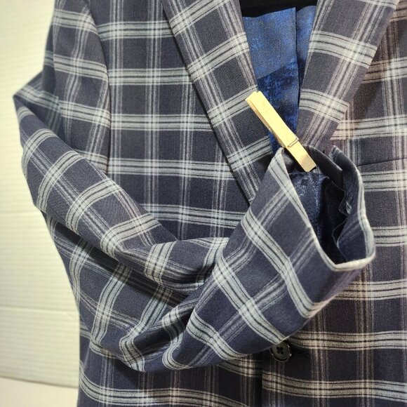 Ben Sherman Sport Coat Preppy Old Money Men's Navy Blazer Size Classic Style - Picture 8 of 14